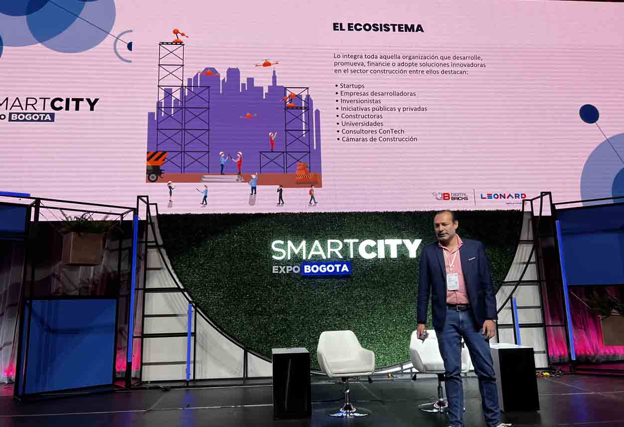 Presentación del ecosistema Contech a cargo de Germán Elera