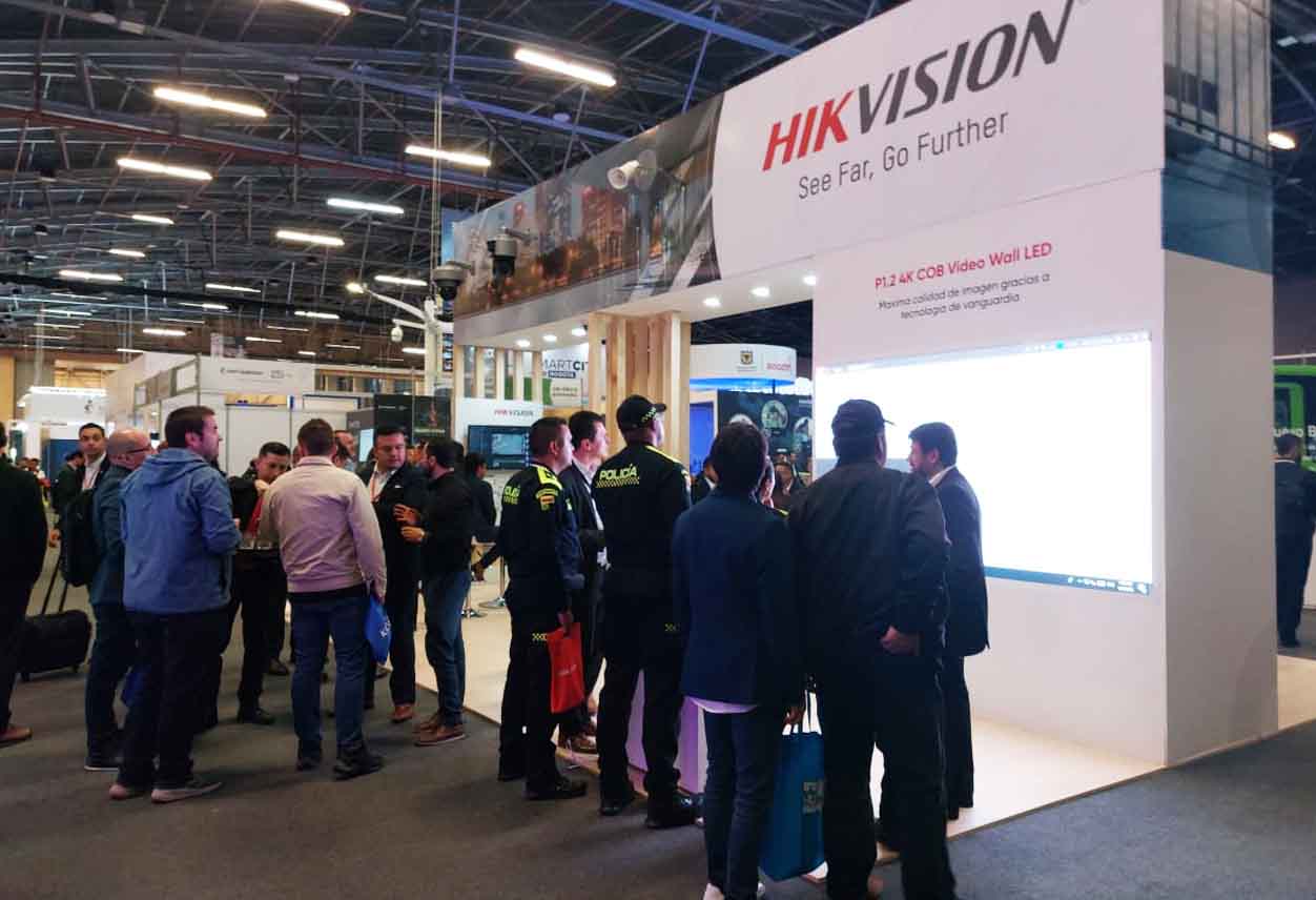 Stand de Hik Vision en el SmartCity Expo Bogotá