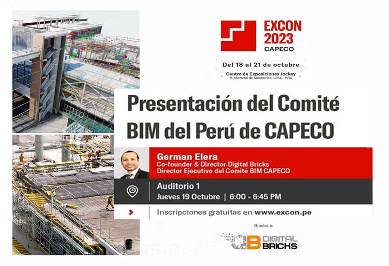 Comité BIM del Perú será presentado en el EXCON 2023
